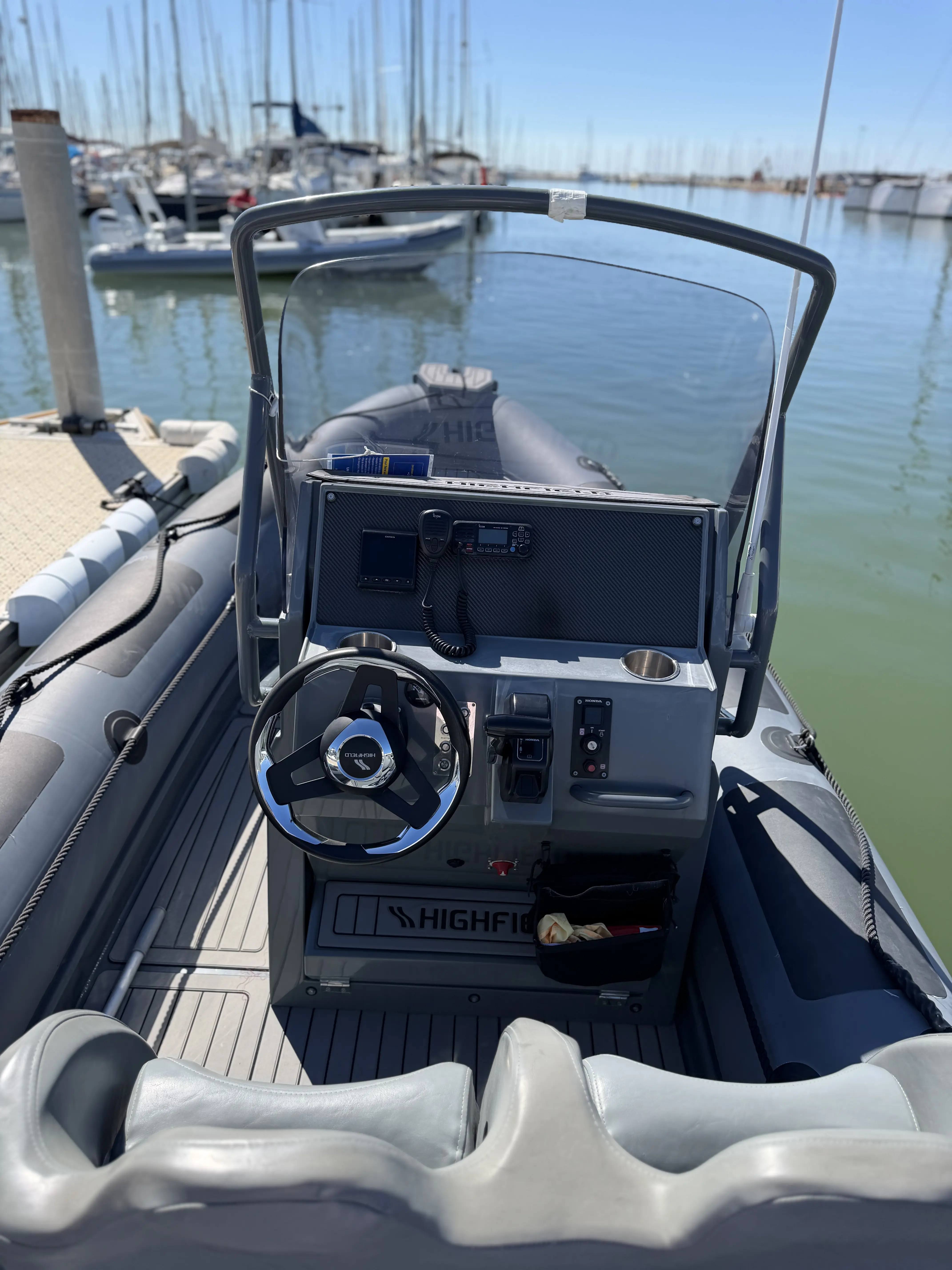 Highfield Patrol 6.60 (Kawad) — vue 2 en navigation