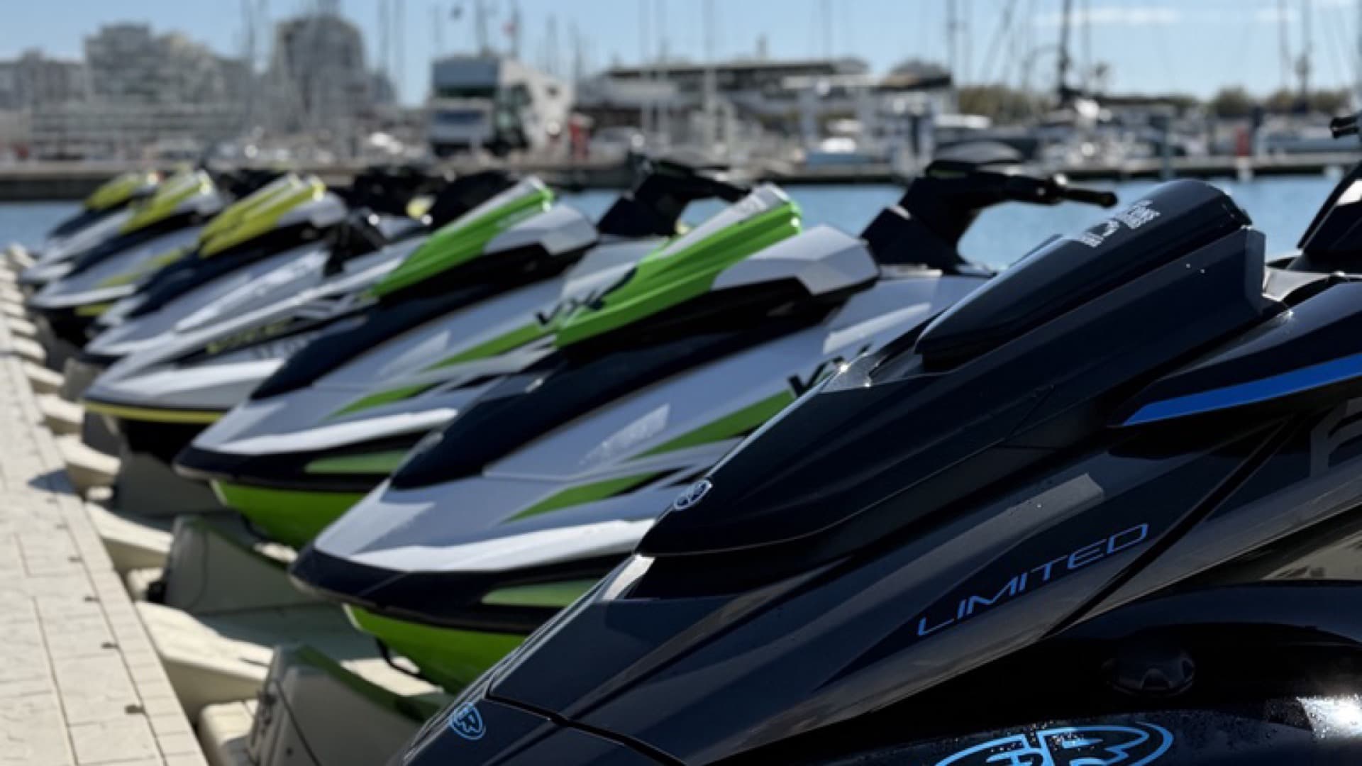Jet ski en Méditerranée à La Grande-Motte — Randojet activités nautiques
