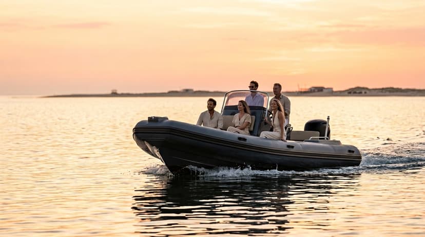 Location semi-rigide avec permis côtier à La Grande-Motte — Rivage, littoral héraultais
